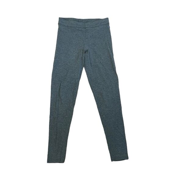 Pink Victoria's Secret Essential Leggings Gray Cotton Mid-Rise Athletic S - Picture 1 of 4